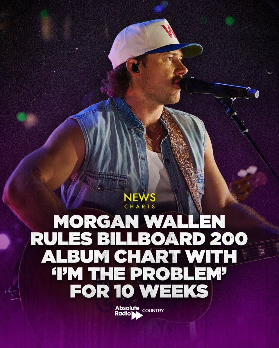 Talk about another huge milestone! <a href="/MorganWallen/">morgan wallen</a> joins the likes of @TheBeatles, <a href="/Elvis/">Alex Kienlen</a> and @TaylorSwift13 as the only artists with at least three albums to spend over 10 weeks at the top of Billboard 200 in America. 👌 • #CountryMusic