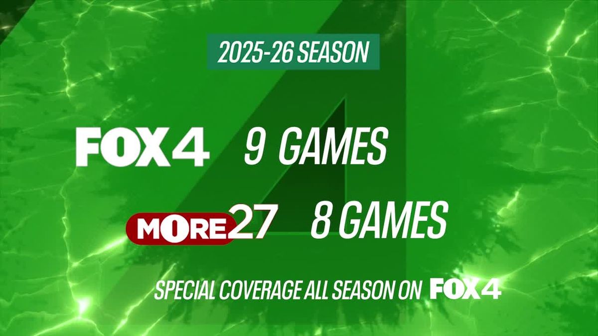FOX4's tweet photo. We're lacing up our skates for hockey season! FOX 4 is thrilled to be the official broadcast partner for the Dallas Stars!

Get ready to watch 15 regular season games and 2 preseason games on FOX 4 and KDFI More 27. Can't get to a TV? All games will also be streamed on Victory+.

The puck drops on October 9! Let's go, Stars!