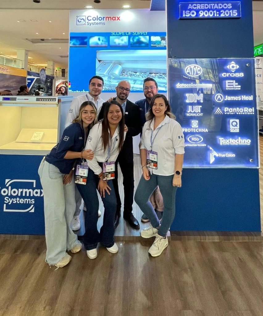 JamesHHeal's tweet image. Fantastic to see our Partner, Colormax Systems exhibiting at Apparel Sourcing Show #Guatemala. Head along to meet the team if you are attending to discuss your requirements or answer any questions you may have.

Good luck team Colormax!
#TextilesTesting #ApparelSourcingShow2025