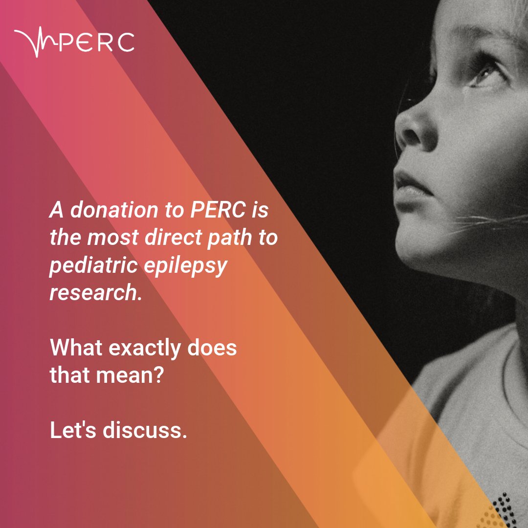 We have over 400 members who volunteer their time for PERC. And only one employee. No detours. No middlemen. World-class research, delivered in the leanest model possible. Support us today: perc-epilepsy.org/donate