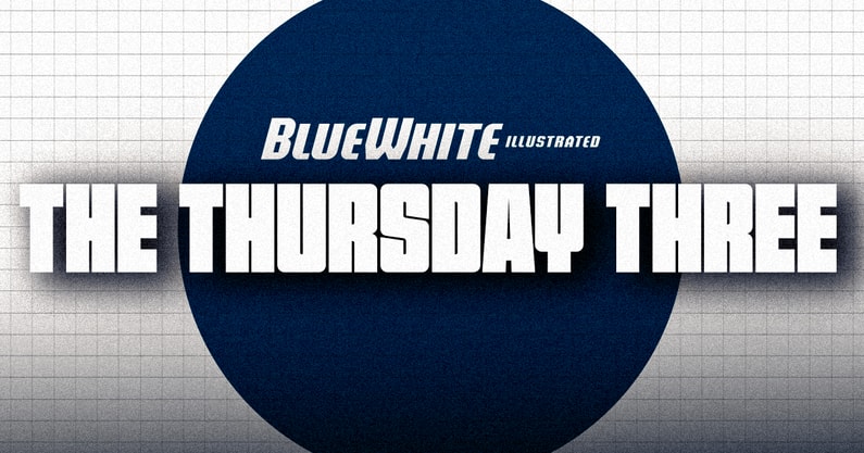 There are plenty of takeaways from the first half of Penn State preseason camp. Today's Thursday Three focuses on some of them:

🕐Why the RB3 battle is taking time

📈 for a position group on defense

➡️Thoughts on the receivers room

Story: on3.com/teams/penn-sta…