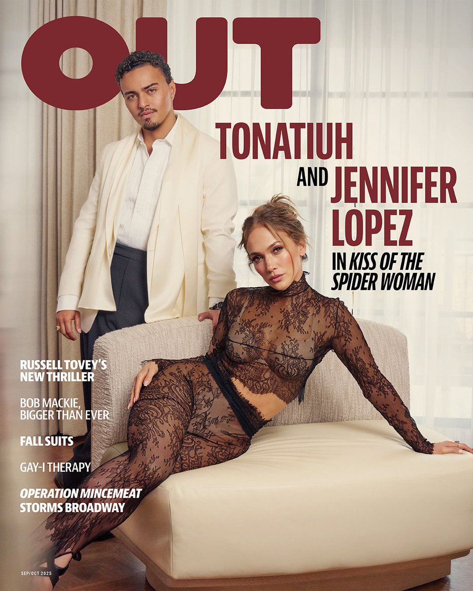 Kiss of the Spider Woman
<a href="/outmagazine/">Out Magazine</a> September/October 2025 Issue

📸: John Russo