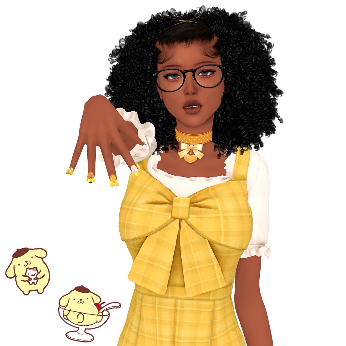 teapartysims's tweet photo. 「☕︎」Pompompurin 💛🍮

⌞#TheSims4 , #ShowUsYourSims⌝ https://t.co/Jfzb45Fytx