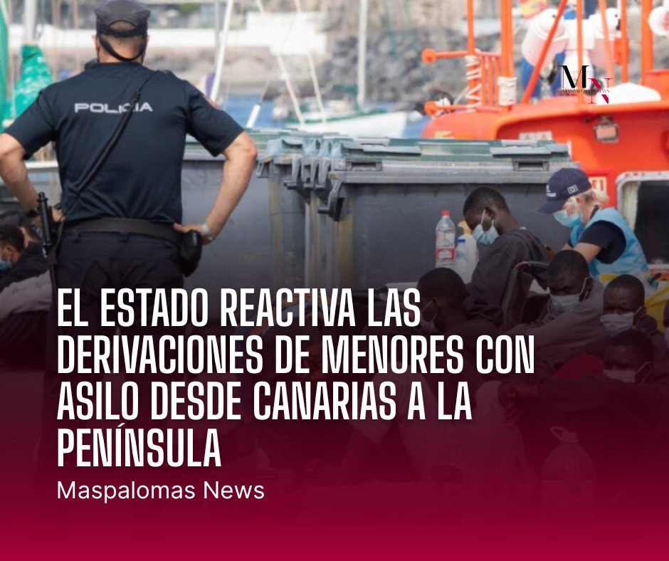 🚨 El Estado reanuda traslados de menores desde Canarias

👀 Lee toda la información aquí: maspalomasnews.com/el-estado-rean…

#MenoresMigrantes #DerivacionesCanarias #GobiernoDeCanarias #Migraciones #GranCanaria #MaspalomasNews #GranCanariaNoticias #NoticiasDeCanarias