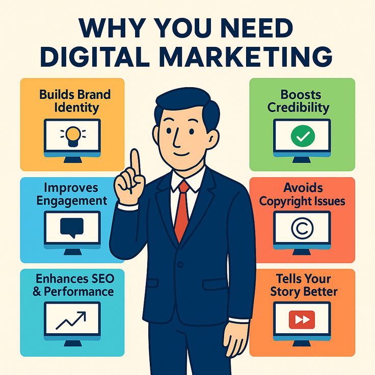 Benefits of Digital Marketing👩‍💻

Digital marketing offers numerous advantages that help businesses connect with their audiences more effectively and efficiently.