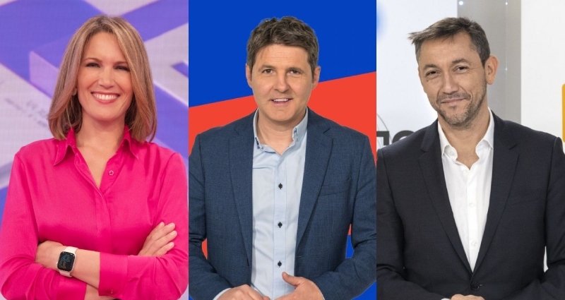 Hasta los cojones de oír a los voceros buleros, éstos tres PERIODISTAS están al servicio de Sánchez lanzando bulos. Aquí sí que hay 💩💩🤮