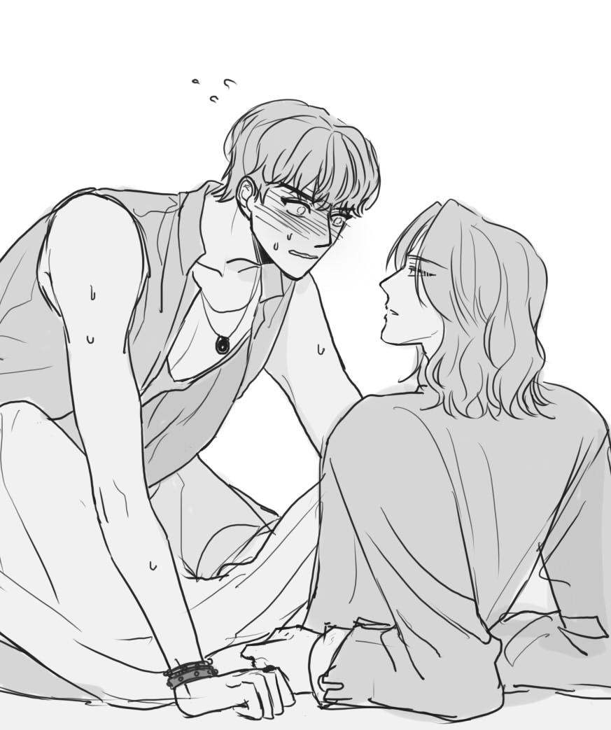 호다닥 뛰어오다 넘어지는 상상