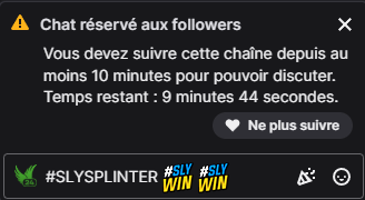Sloorklegend's tweet photo. J'arrive @MrSplinterlol #SLYSPLINTER https://t.co/7IAwa0LsKB