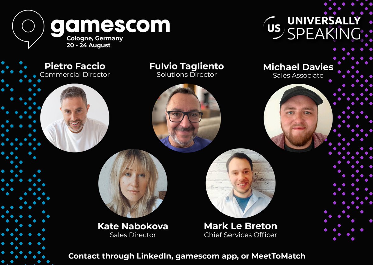 #Gamescom2025 is inching closer, we hope everyone is as excited us. Video Games are the lifeblood of USS and want to share that passion with anyone &amp; everyone in order to give you the best possible experience of your favourite games, no matter the platform, no matter the language