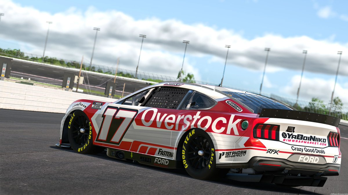 Check out this Overstock NASCAR Cup Series Mustang, submitted by Niiko Garcia. Created using NASCAR Class A - 151!