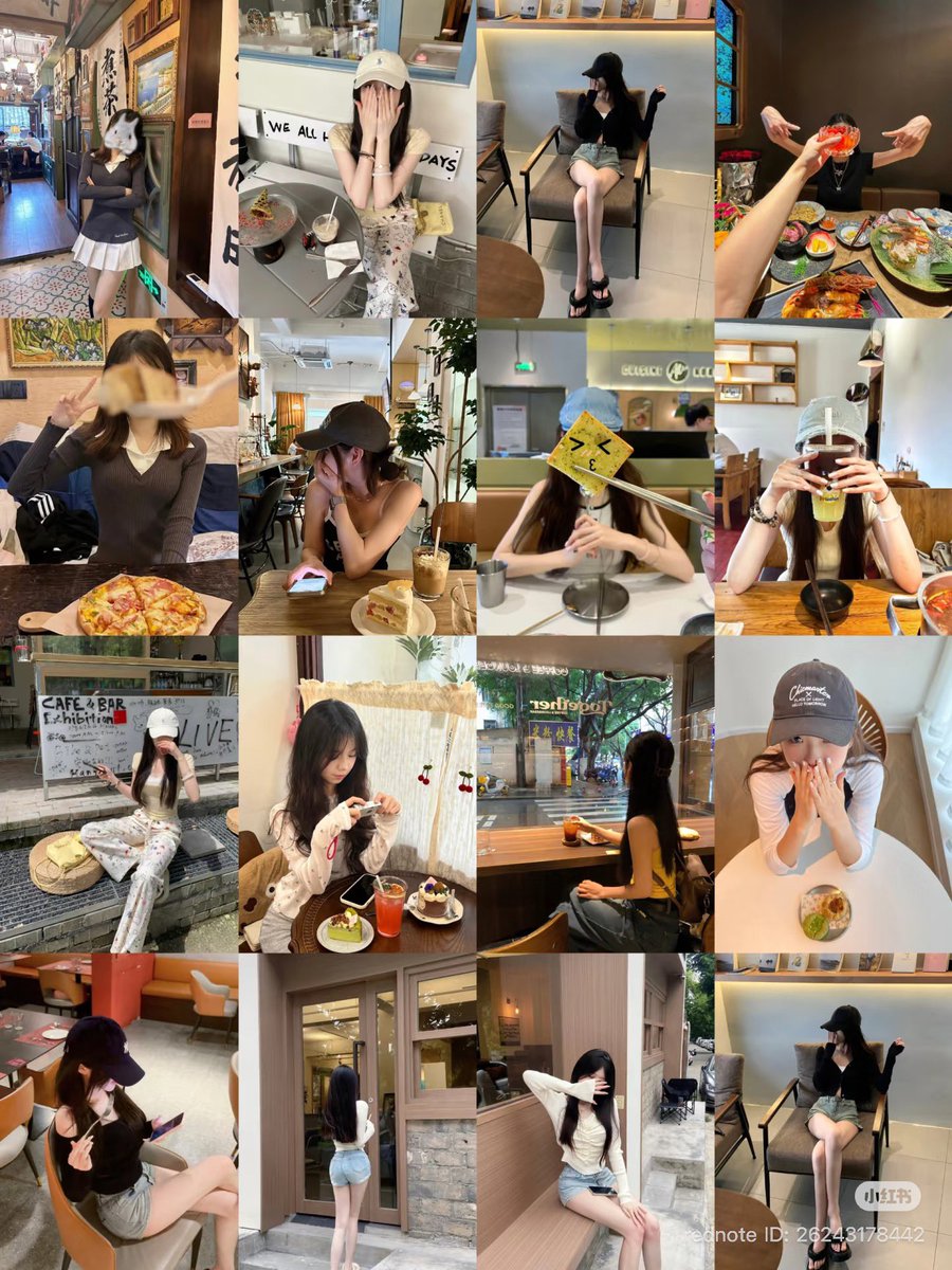 顔隠して撮るオシャレな撮り方🥤⊂˙꒳​˙)❤️