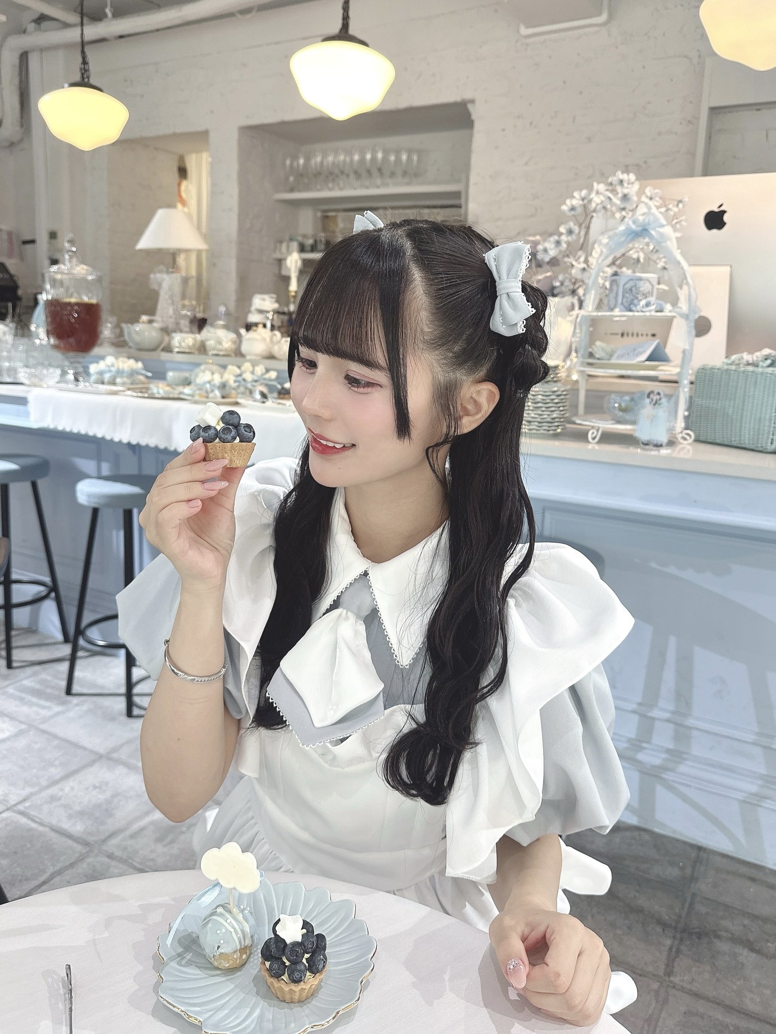 Ank Rougeプリンセスキラキラツイードドーリーコート ピンク