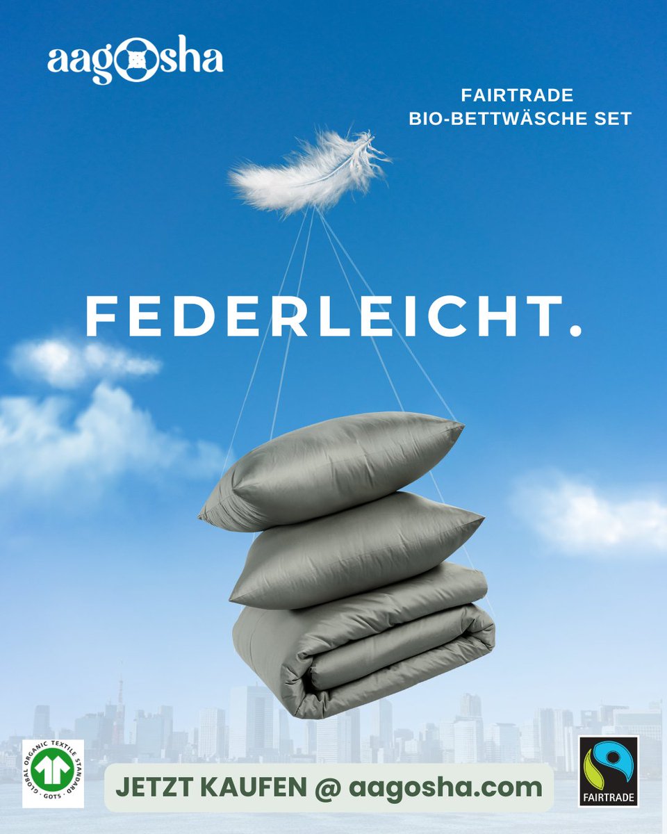 Aagosha_shop's tweet photo. So leicht, dass du vergisst, dass es da ist. So weich, dass du nie wieder raus willst.
#Bio #fairtrade #Bezhallbare #Authentische https://t.co/AdEUCSyqUy