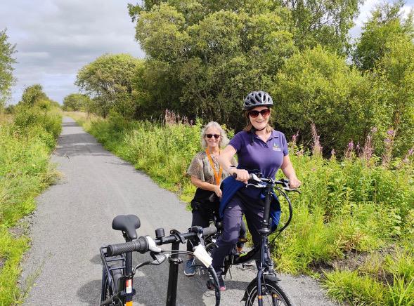 🚴 OnPath Energy's Aileen cycled with community members last weekend on the new section of an active travel path linking the South Lanarkshire villages of Coalburn &amp; Lesmahagow.

OnPath community funds contributed £158K to the active travel project 🔗 bit.ly/43C49BJ