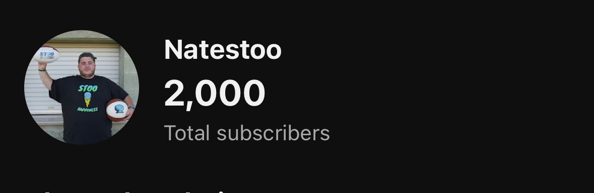 Thanks to everyone subscribing. Really plan on doing some fun things on YouTube. If you get into sports or fishing drop a sub 🙏❤️. I will appreciate it more than you even know. Also watch some videos it will help me towards monetizing . 

God is amazing 🙏

#StooHappiness