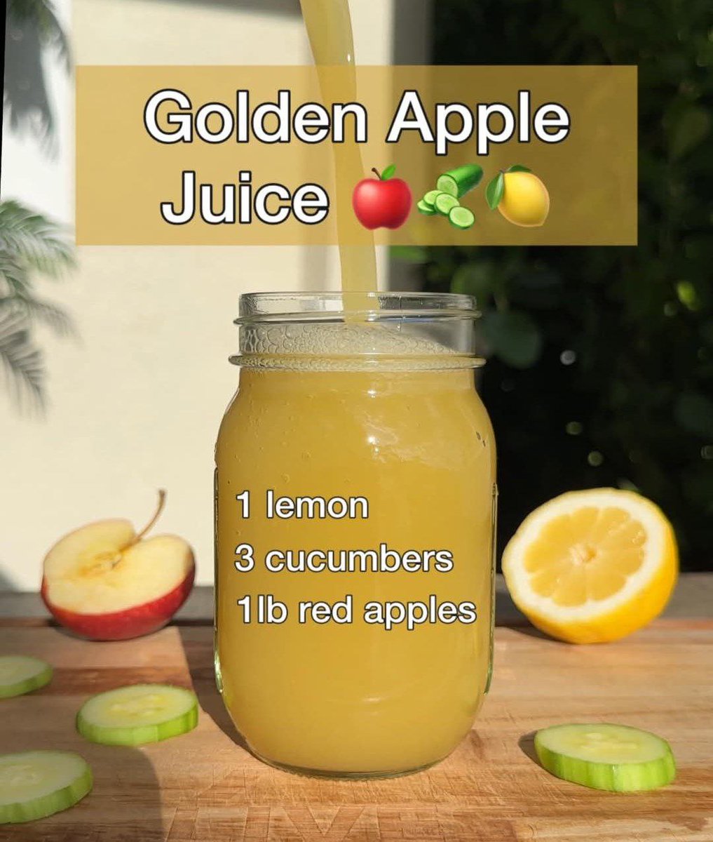 Golden Apple Juice🍎🥤