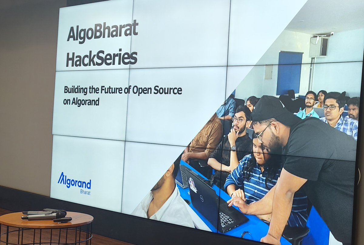 maroti_ps's tweet photo. GM, #AlgoFam! 🌟 Excited to drop this much awaited @Algo_Bharat #HackSeries #2 thread 🧵!
After the epic success of HackSeries #1, we're back with a BIGGER, bolder edition packed with fresh opportunities for the #builders 👾
Don’t forget to submit your ideas 💡 on time! https://t.co/t9KhUqmyzz