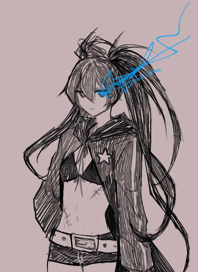 BRS moment lol 🌠 
#ブラックロックシューター #blackrockshooter