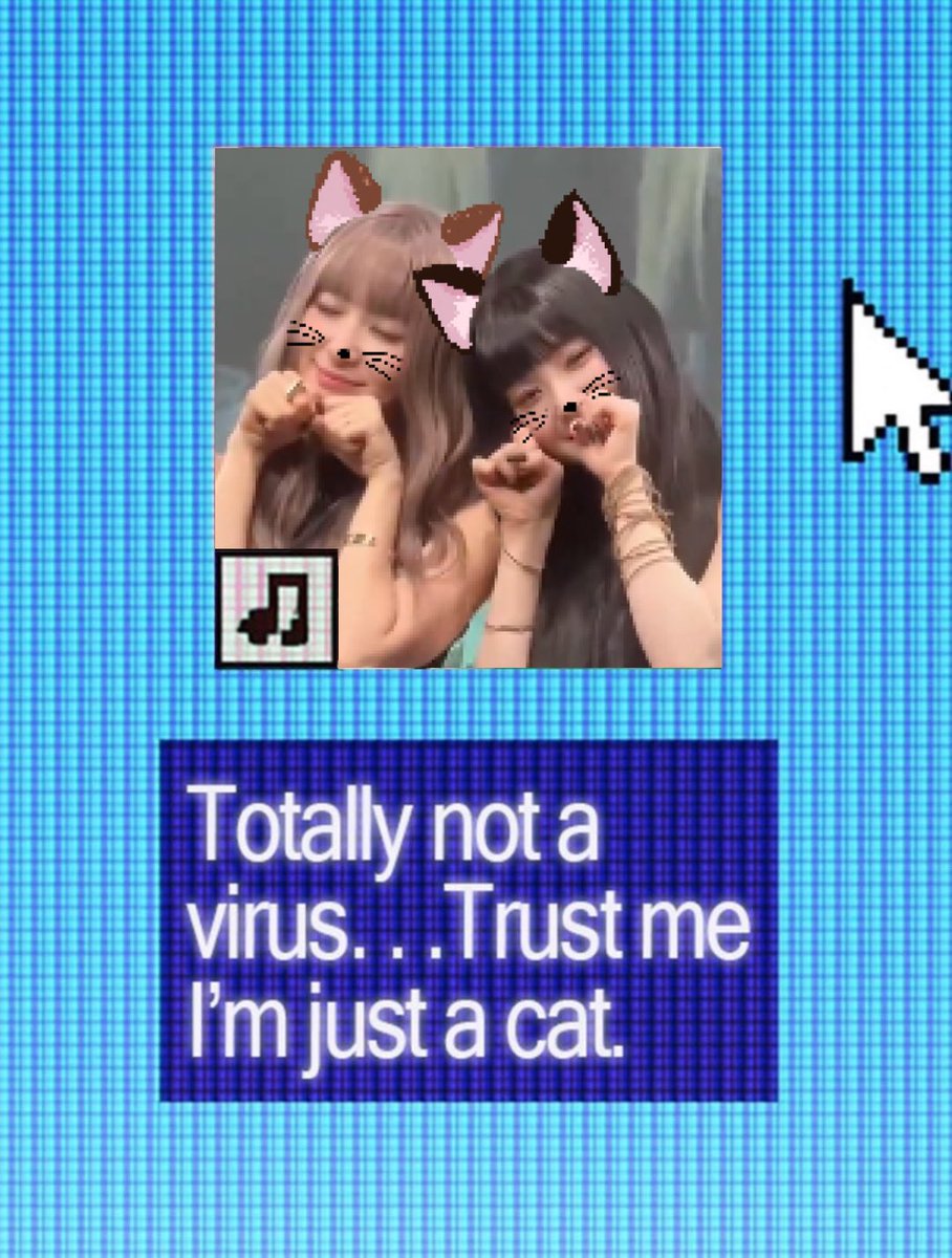 #IRENE and #SEULGI are Totally not a virus... Trust THEM they’re just cats

#FromJOYwithLove