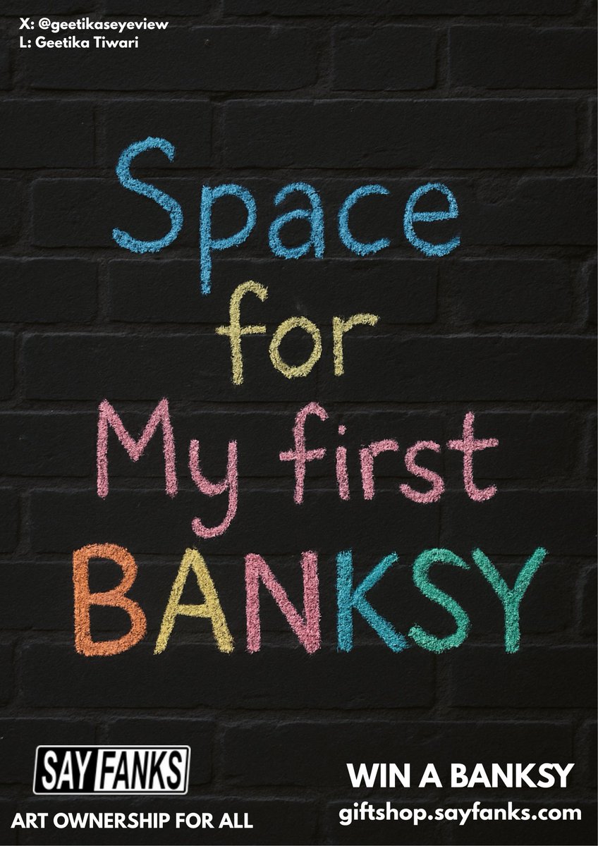 Entry #2 for <a href="/OneMinuteBriefs/">One Minute Briefs ⏱️</a> 
#SayFanksBanksy
 giftshop.sayfanks.com