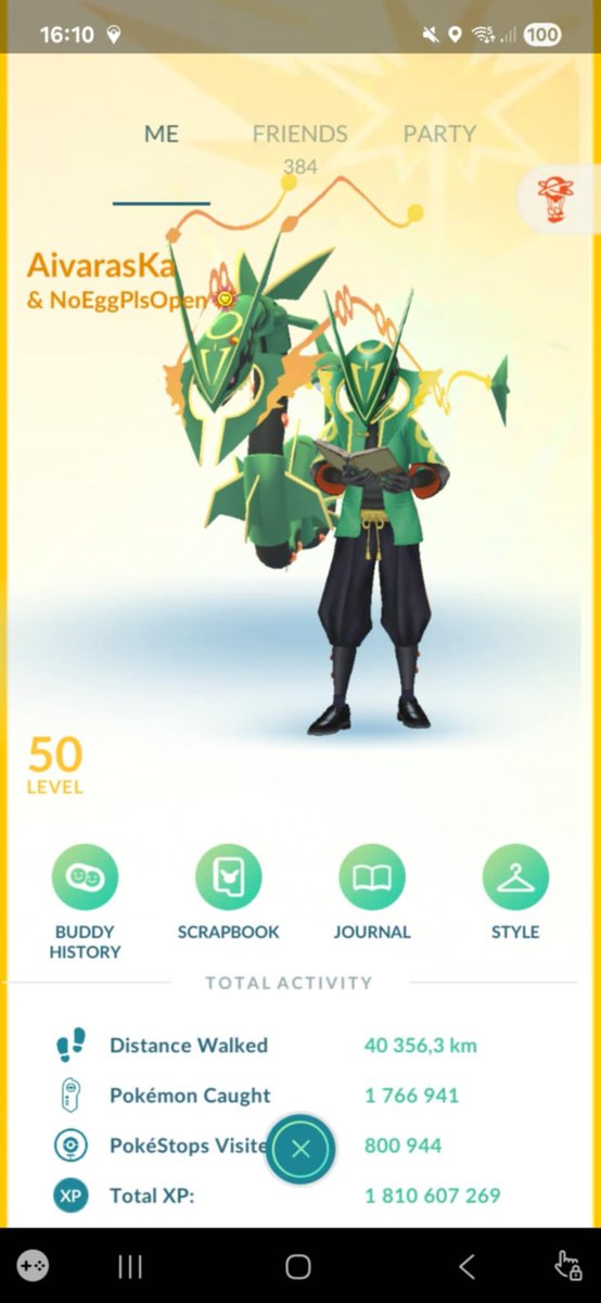 karlikauskis's tweet image. Looking for new 80 DAILY openers
- Slow --->🚮
- I Don't egg UF/BF no need coordinate DM
772379190940
#PokemonGO
#pokemongofriendcode