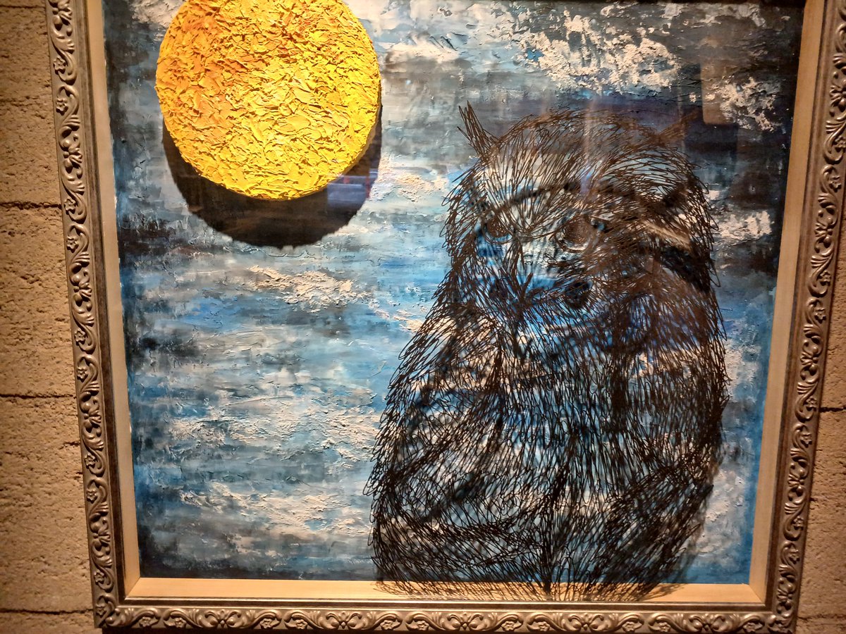 島田実保切り絵展@京都アートスペース余花庵。
切り絵が限りなく進化している。