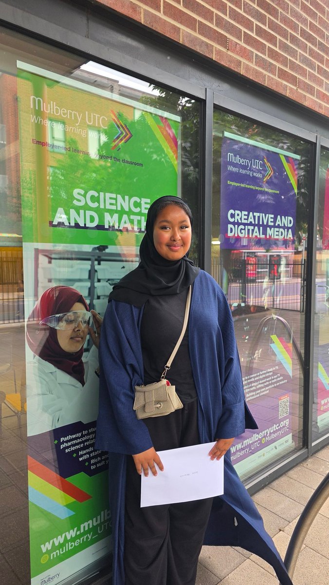 MulberryUTC (@mulberryutc) on Twitter photo Sarah is going to study Therapeutic Radiology and Oncology to study at City St Georges University of London <a href="/CityStGeorges/">City St George's, University of London</a> – “I’ve had such a wonderful time at Mulberry UTC and I couldn’t be happier with my grades and my future destination.” <a href="/MulberryTH/">Mulberry School TH</a> Sarah is going to study Therapeutic Radiology and Oncology to study at City St Georges University of London <a href="/CityStGeorges/">City St George's, University of London</a> – “I’ve had such a wonderful time at Mulberry UTC and I couldn’t be happier with my grades and my future destination.” <a href="/MulberryTH/">Mulberry School TH</a>