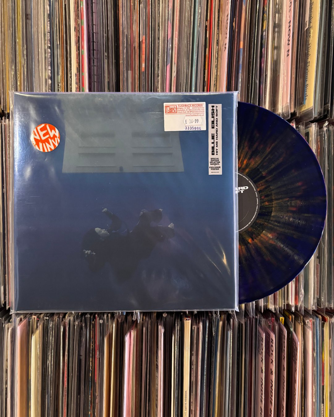 レア未開封カラーレコード Billie Eilish LP RSD hit-mee-hard-and-soft-limited-