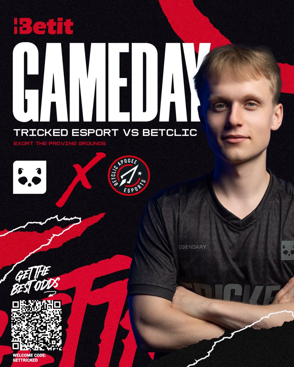 We have the chance to get the clean 3-0 in <a href="/esports_exort/">Exort</a> today!

🕘 19:00
🆚 <a href="/BetclicApogee/">Betclic Apogee Esports</a> 

#Betit #GETTRICKED🦝