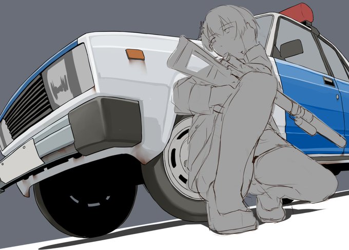 ドイツ車乗り換えたりアメ車ばっか描いた後にソ連車描くことになってて車が多国籍すぎる 