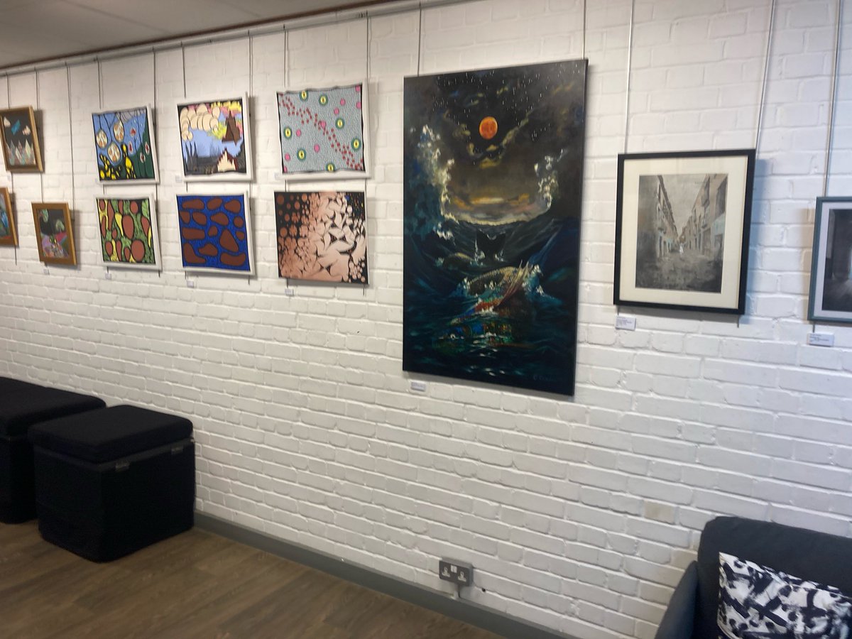 The #Stables Theatre and #Arts Centre are hosting another wonderful art exhibition in #OldHastings Ward.