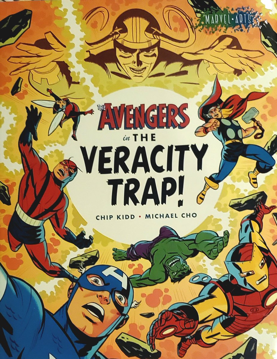 A fantastic collaboation between Chip Kidd and Michael Cho described this as a love letter to #JackKirby. Get it.