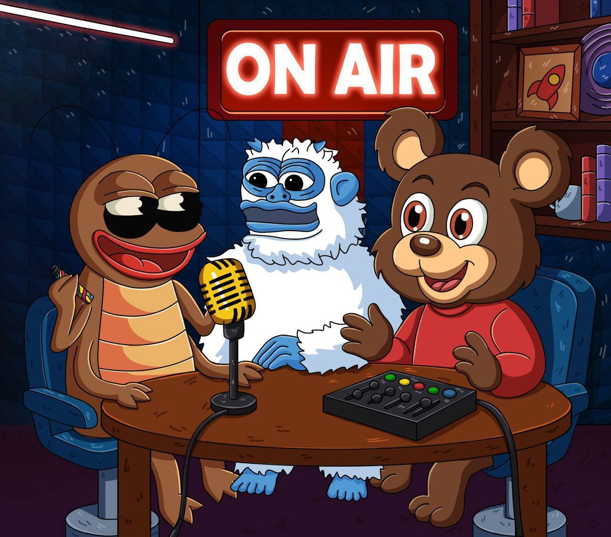 ⏳30 minutes to go, Crawlers! 🪳
Tune in for alpha, laughs, and pure KHAOS with the legends <a href="/lofitheyeti/">Lofi The Yeti</a> and <a href="/JSPHost/">JSP ⭐️</a> ! Set those reminders and come in numbers 🔔

You don't wanna be missing out  👀🪳