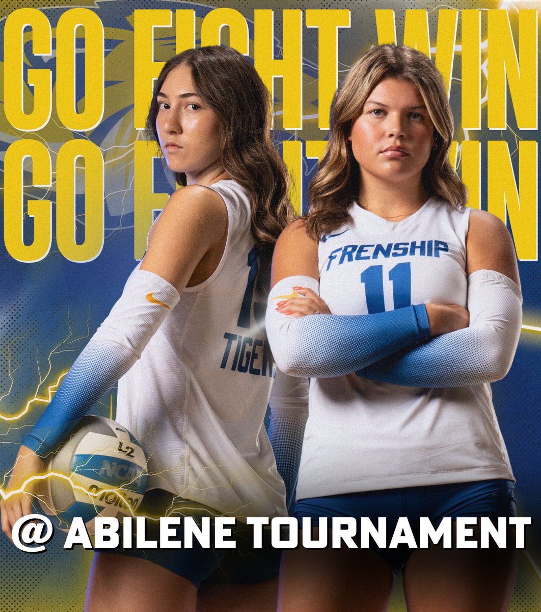 Our Frenship Tigers are competing in the Abilene Tournament today!🏐🏆

Frenship vs. Sweetwater 9 a.m. @ Abilene HS
Frenship vs. Krum 10 a.m. @ Abilene HS
Frenship vs. Andrews 2 p.m. @ Abilene HS

Go get em' Tigers! We will be cheering you on! 👏

📸Photos by: Fungo Productions