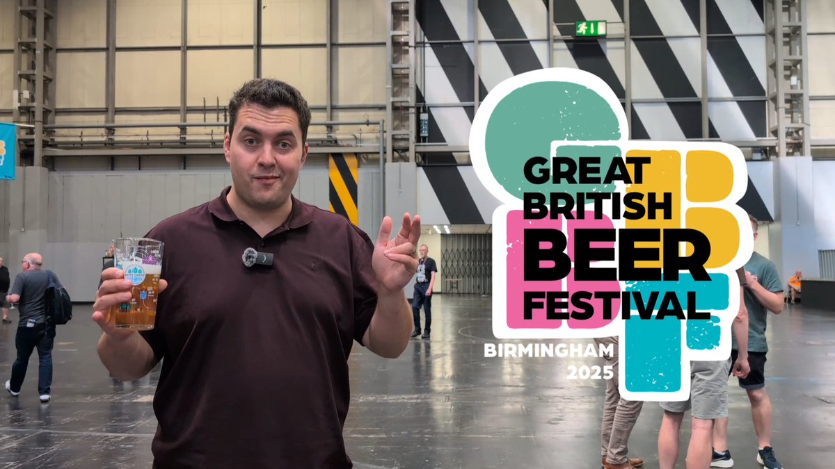 NEW Video Now Live on the Channel: I Visit The UK's Largest Beer Festival! | Great British Beer Festival 2025 | Beer Adventures youtube.com/watch?v=Ps1jMc…

#beerfestival #gbbf #beer #birmingham
