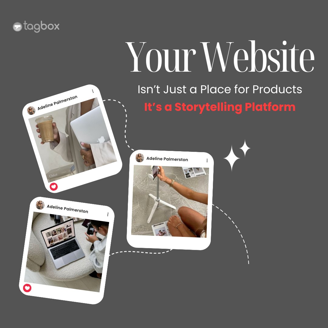 Your website isn’t just a shop, it’s your brand’s stage to tell stories that inspire, connect, and convert.

Instead of only listing products, showcase how real people use them in their everyday lives. 
That’s where authentic visuals and user-generated content (UGC) shine.  #ugc