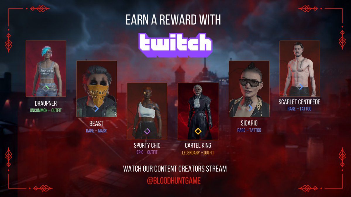 Happy Friday, Kindred!

We have a new drops campaign for you. For this one we have returned to the top 100 streamer list, so remember to double-check that your stream of choice has drops enabled!