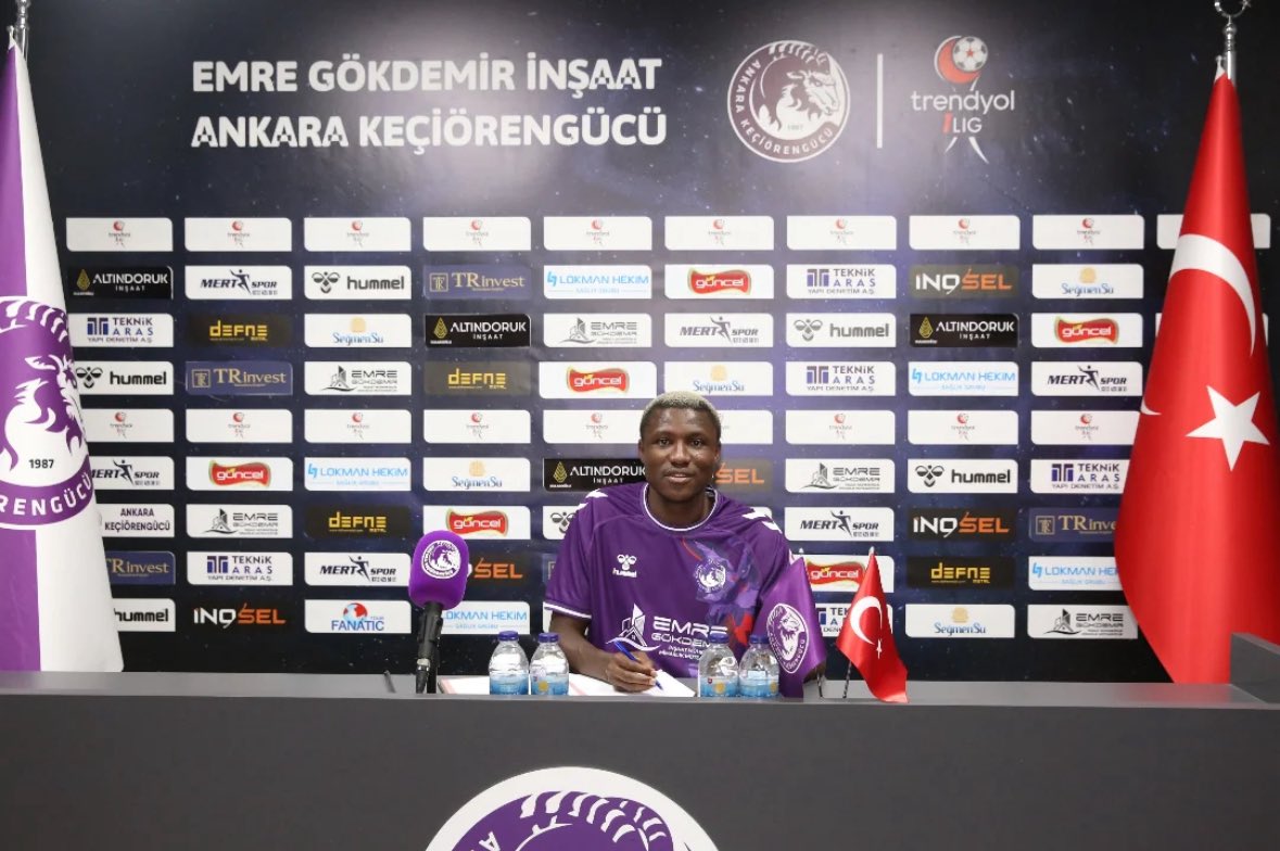 Doruk Erkal (@erkaldoruk) on Twitter photo Analizini yaptığımız futbolcularımızdan Haqi Osman, Trendyol 1. Lig ekibi Emre Gökdemir İnşaat Ankara Keçiörengücü’ne transfer olmuştur.
Kendisinin çok daha iyi yerlere geleceğine inanıyor ve başarılar dileyerek sakatlıksız bir sezon olmasını temenni ediyoruz.
<a href="/de_scouting1/">DorukErkalScouting</a> Analizini yaptığımız futbolcularımızdan Haqi Osman, Trendyol 1. Lig ekibi Emre Gökdemir İnşaat Ankara Keçiörengücü’ne transfer olmuştur.
Kendisinin çok daha iyi yerlere geleceğine inanıyor ve başarılar dileyerek sakatlıksız bir sezon olmasını temenni ediyoruz.
<a href="/de_scouting1/">DorukErkalScouting</a>