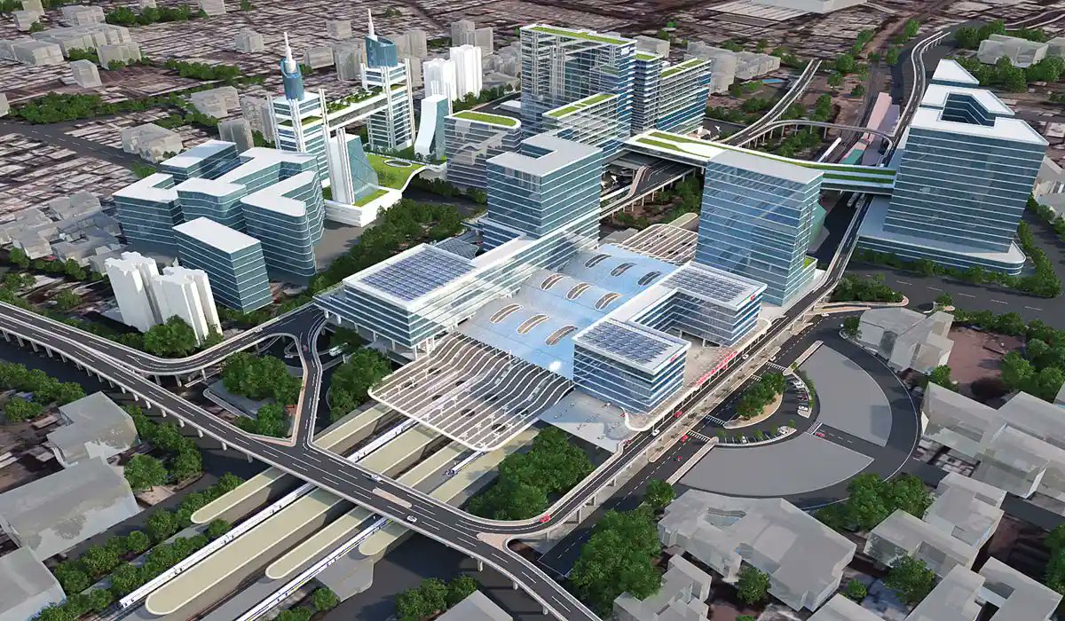 Siege4570's tweet image. 🚆 Surat Railway Station redevelopment — deadline Dec 2026. Will feature world-class design, modern amenities &amp;amp; better connectivity.

#IndianRailways #Surat #StationRedevelopment #AmritStations