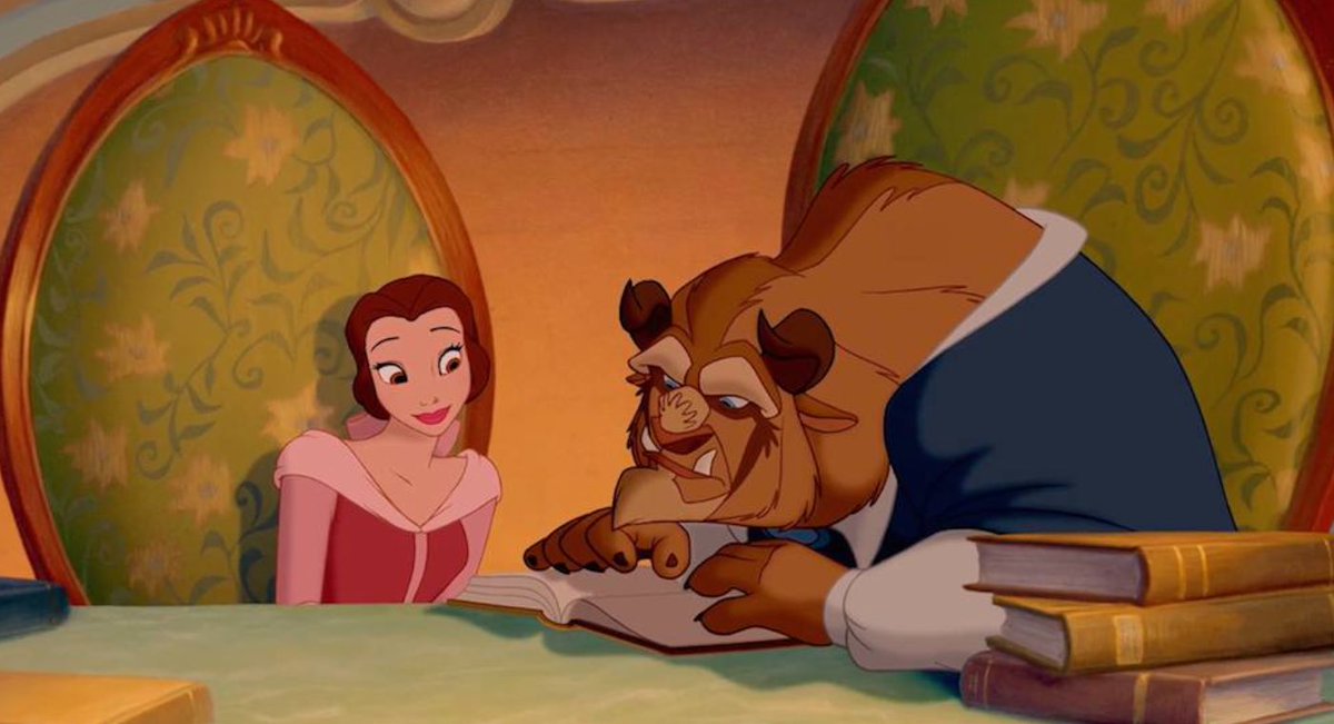 do you think taylor feels like belle when she teaches the beast how to read