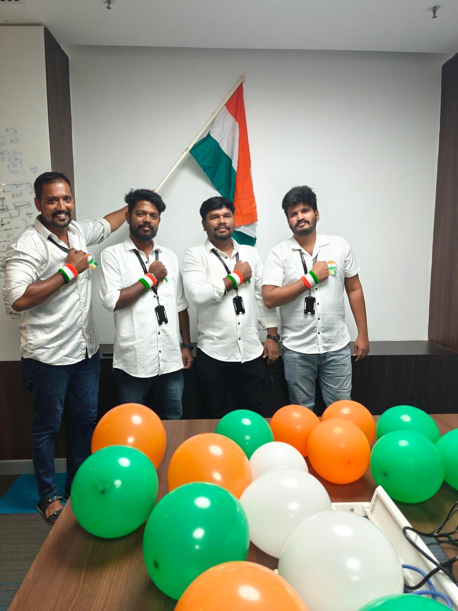 techaffinity's tweet image. Today wasn’t just about tricolors and sweets at the office. It was about laughter, music, stories from home, and that quiet pride we all carry for the country we call ours. Here’s to celebrating the India we live in, breathe in, and help build every day. Happy Independence Day!…
