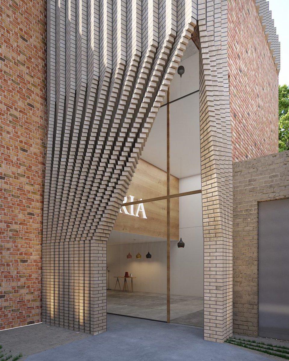 parametricarch's tweet image. 🧱Context in Continuum, an architectural dialogue between past and present.

Developed by Architect That, the Islington–Aria project reimagines a historic structure without erasing its past. Retaining the existing fabric, the design expands a contemporary gallery/showroom while…