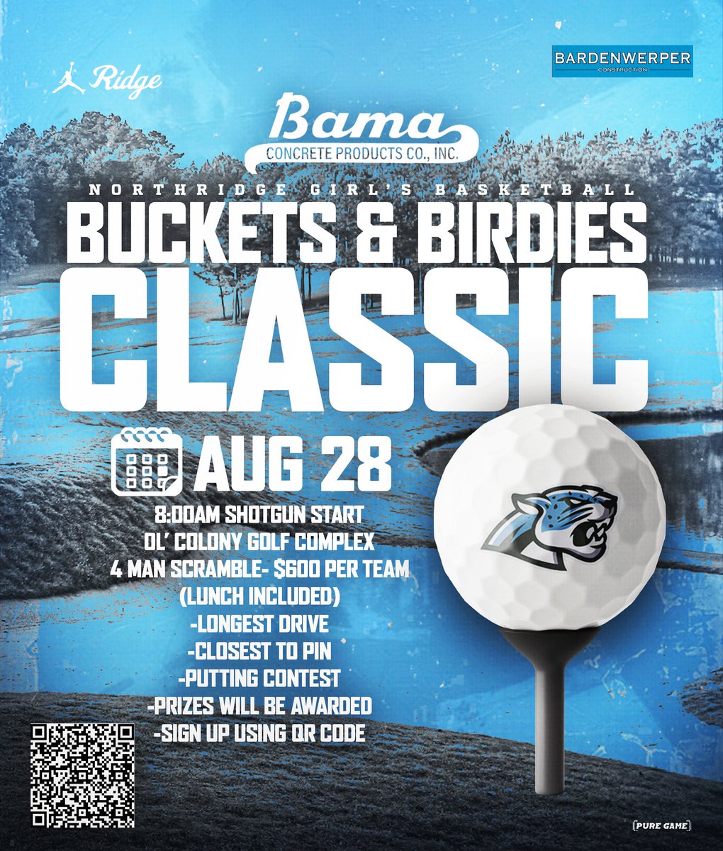 2 WEEKS AWAY!! Scan the QR Code to secure your spot in our golf tournament! Our program appreciates your support!! #EEA