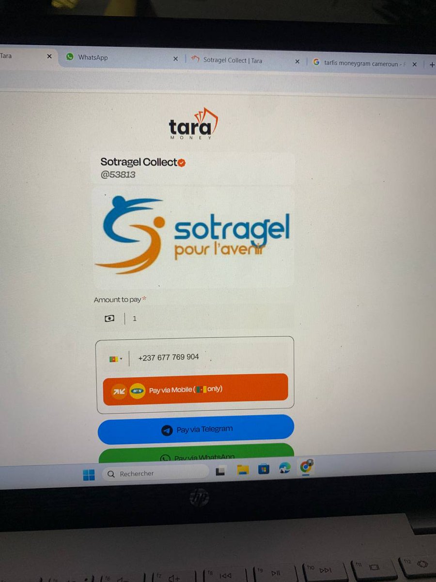 Ekambi (@ekambos) on Twitter photo Naturellement merci à tous les business et personnes qui adaptent Tara. Notre vision est d'offrir un système de paiement plus fun et plus moderne. Naturellement merci à tous les business et personnes qui adaptent Tara. Notre vision est d'offrir un système de paiement plus fun et plus moderne.