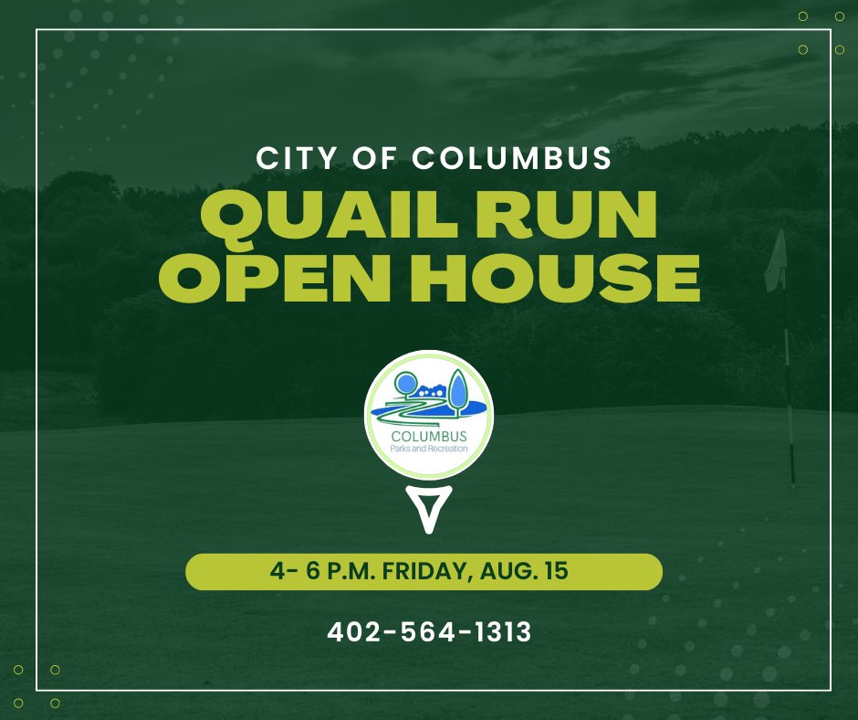 The future of Quail Run is taking shape and you’re invited to be part of it.

Read the full City News Flash for complete details! 
🔽🔽🔽🔽
columbusne.us/CivicAlerts.as…