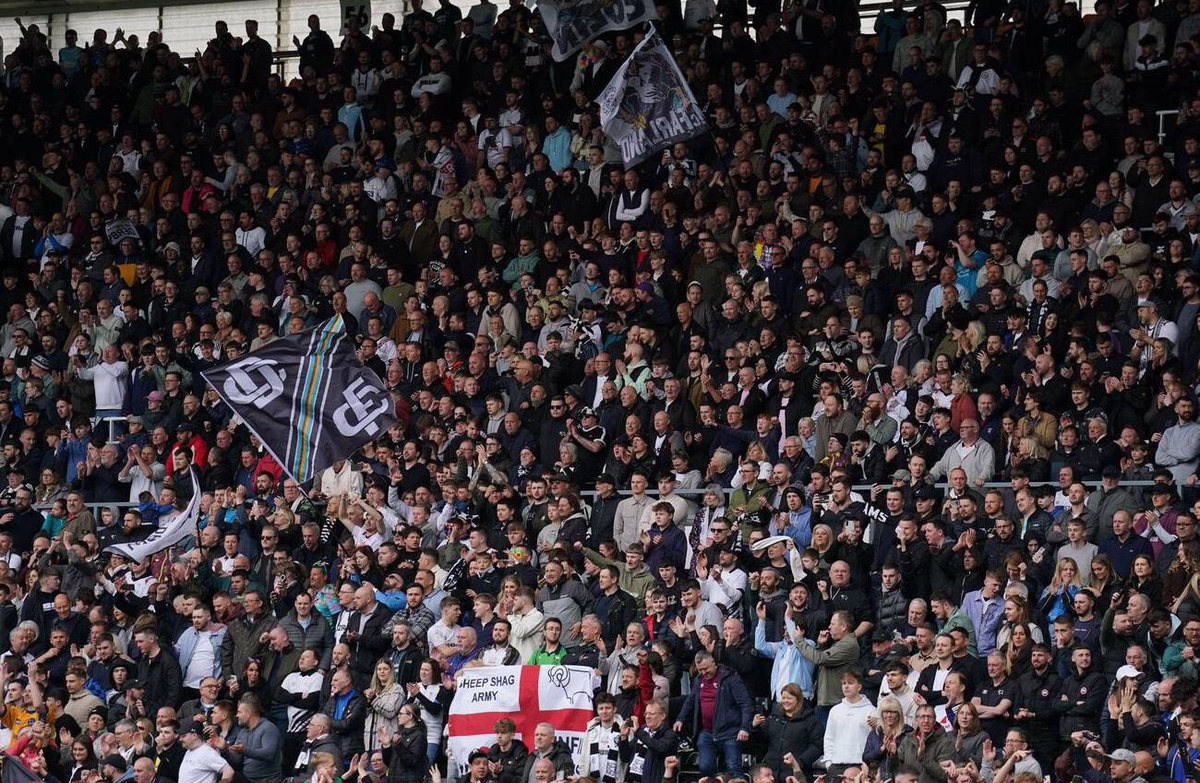 Done some digging for a piece I’m writing and came across this…

Since 1997, Derby County have had just three seasons in which their average attendance has dropped below 24,000.

In those 28 years, the average attendance has been just over 27,200.

Phenomenal support, always.