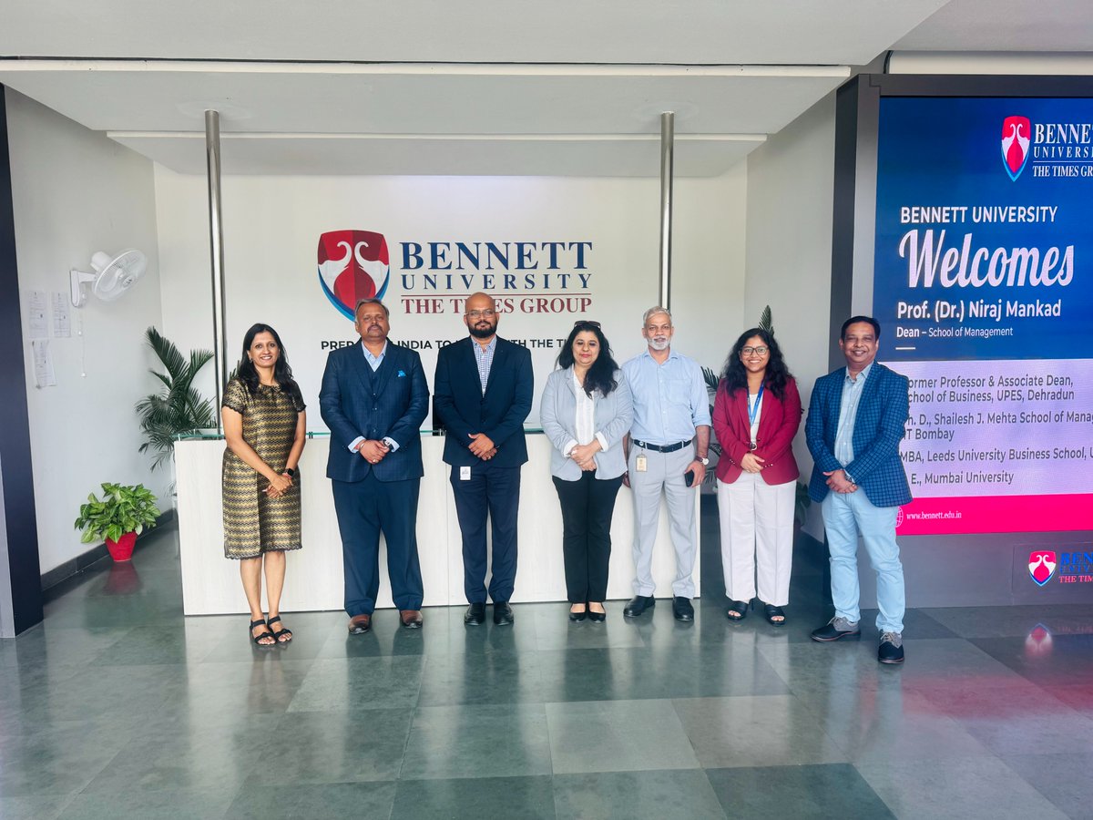bennettuniv's tweet image. Bridging Classrooms &amp;amp; Boardrooms.
Bennett University x HCL Technologies sign MoU to nurture future-ready tech leaders through industry-aligned courses, research, internships &amp;amp; faculty upskilling.

#BennettUniversity #HCLTechnologies #IndustryAcademia #FutureReady #EmergingTech