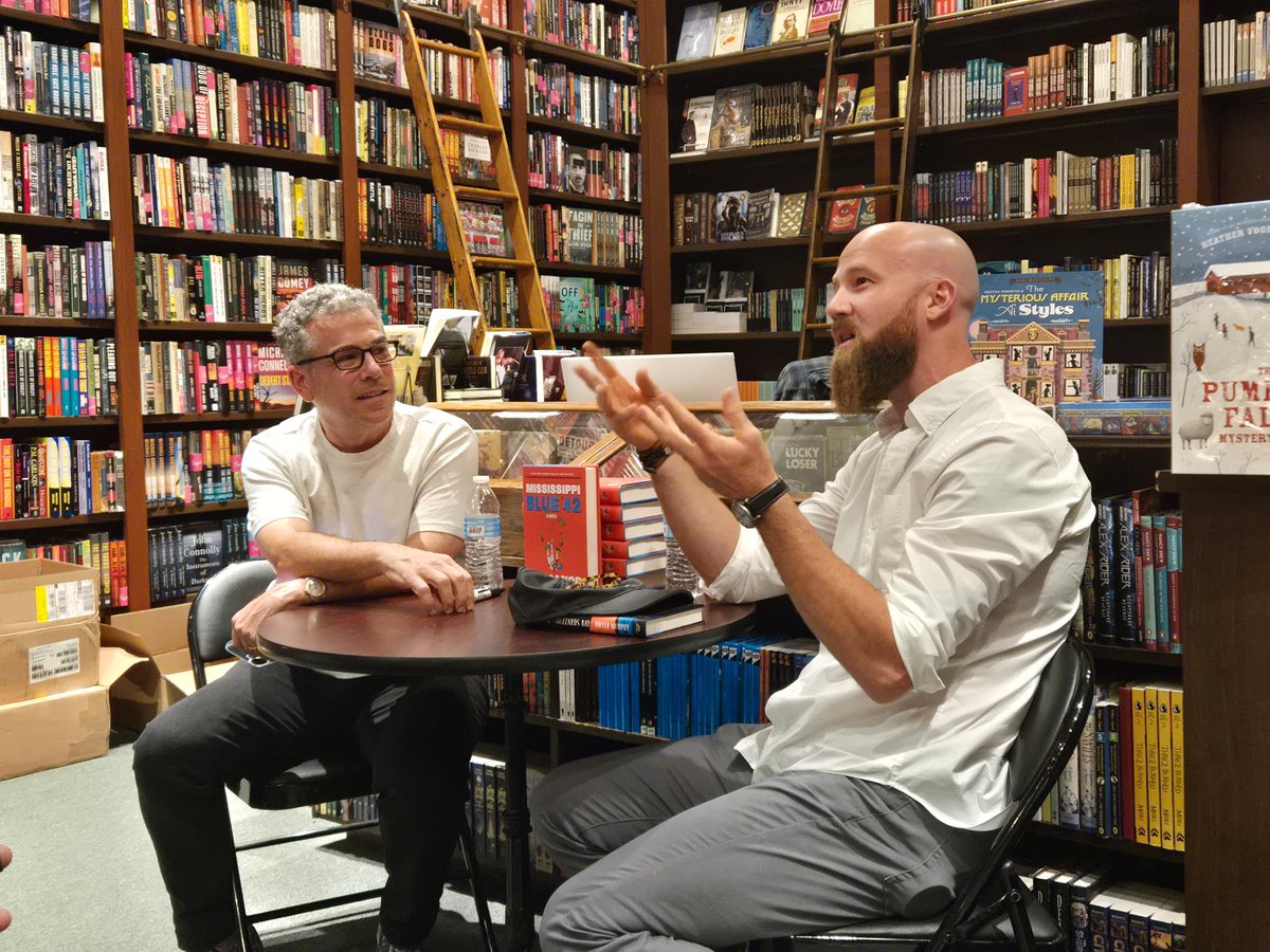 Eli Cranor (@elicranor) on Twitter photo had a blast talking ball with @joshgetzler last night <a href="/TheMysterious/">Mysterious Bookshop</a>
thanks to the @soho and the <a href="/HGLiterary/">📚 HG Literary 📚</a> teams who gave this Arkansas boy a hometown advantage in NYC had a blast talking ball with @joshgetzler last night <a href="/TheMysterious/">Mysterious Bookshop</a>
thanks to the @soho and the <a href="/HGLiterary/">📚 HG Literary 📚</a> teams who gave this Arkansas boy a hometown advantage in NYC