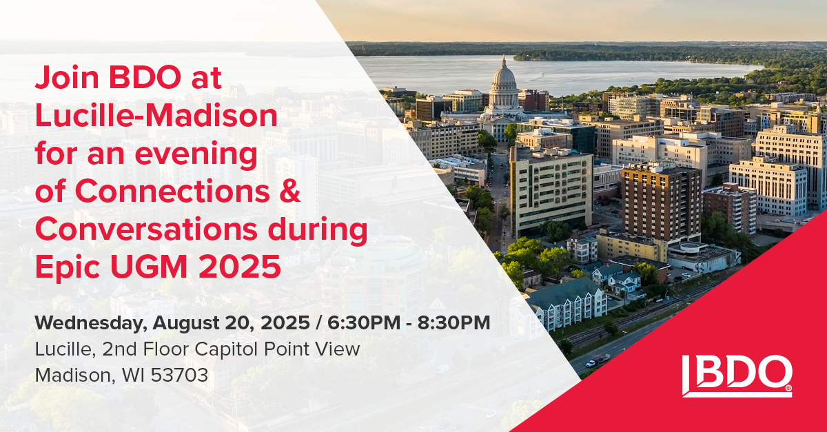 Attending Epic UGM 2025? Join us on 8/20 for an exclusive evening of food, conversation and connections with fellow healthcare leaders. Space is limited – reserve your spot today: bdousa.com/45QpHes 

#EpicUGM #HealthcareTech