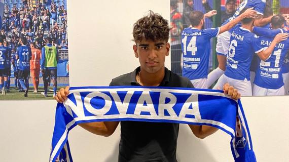 APaglia7's tweet image. Rahul #Sharma, attaccante italo-indiano classe 2007, passa in prestito al #Novara dall'#Atalanta ✅️